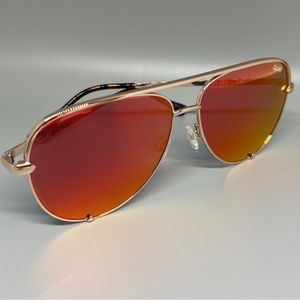 QUAY AUSTRALIA SUNGLASSES: HIGH KEY AVIATOR